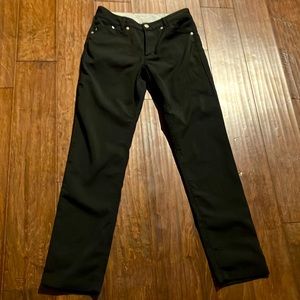 Outlier Slim Dungarees Black